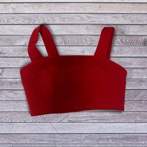 Crop red top